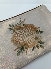 Load image into Gallery viewer, glitter make up pouch