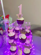 Load image into Gallery viewer, Custom number cupcake toppers