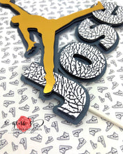 Load image into Gallery viewer, jordan themed cake decoration
