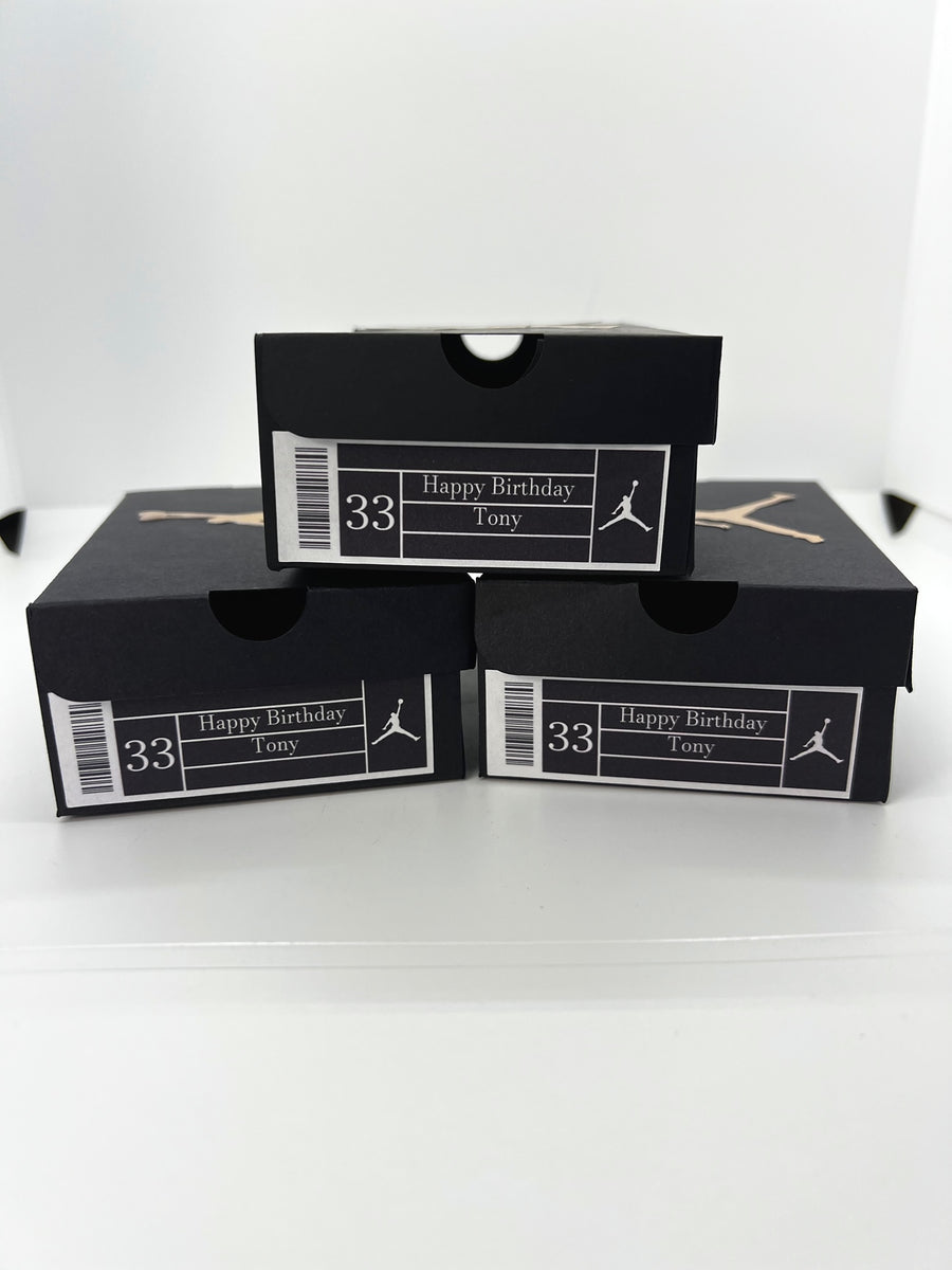 Custom Sneaker Box Party Favor's – Kriispy Party Favors