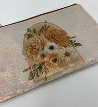 Load image into Gallery viewer, large boho makeup bag boho florals cute makeup bag 
