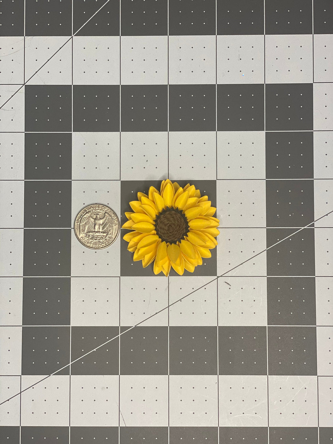 pack of 4 sunflower Magnets