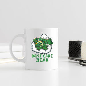 Don't care bear coffee mug