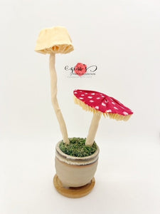 Paper mushrooms