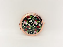 Load image into Gallery viewer, floral compact mirror
