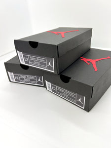 Party favor boxes Shoebox favors/Jordan shoebox favors